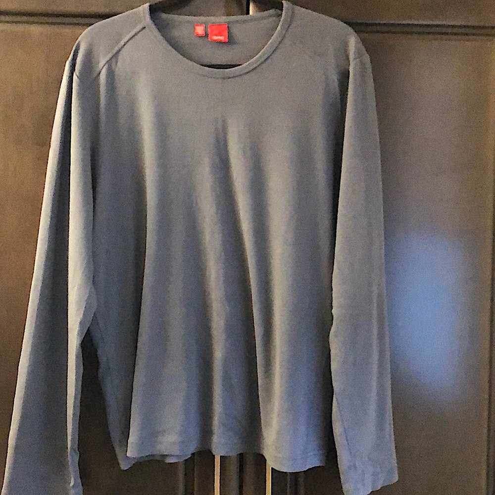 Esprit 100% cotton crewneck long sleeve tee